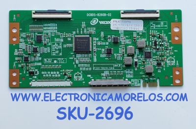 T-CON PARA TV RCA / NUMERO DE PARTE AE0140774 / DCBDS-B260B-02 / 0421079 / HV550QUB-N10 / PANEL HV550QUB-S1E / MODELO RTU5540-B 	